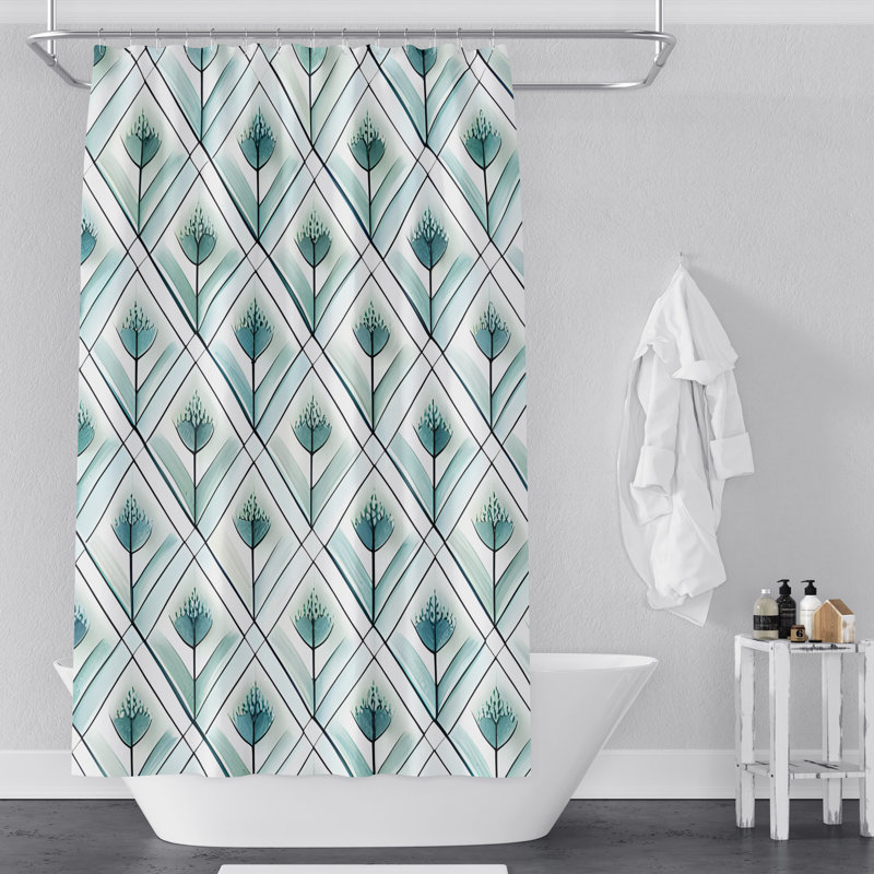 Rideau de douche Borset, H 93 po x l 70 po