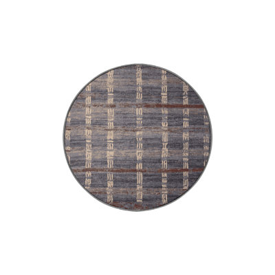 Machine Washable Gray Area Rug