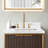 Jaen 25'' Stone Single Bathroom Vanity Top with Sink-92398336