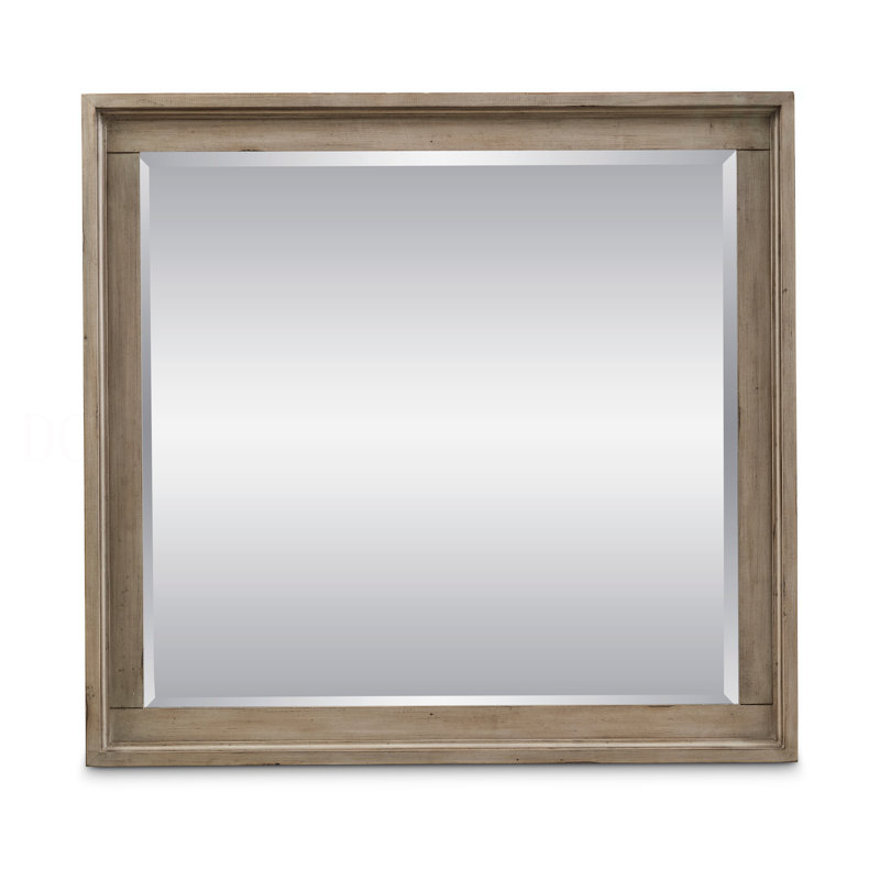 Miroir, aucun assemblage requis, finition gris verger