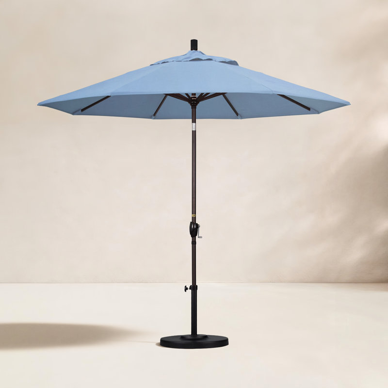 Parasol de marché 9 pi Iuka, Toile Sunbrella® beige antique, 225