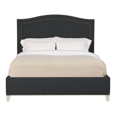 Caroline/Casey Queen Upholstered Low Profile Panel Bed