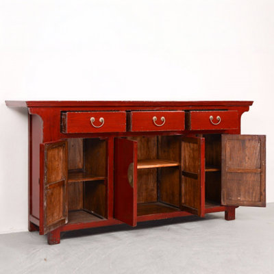 Retro Red TV Cabinet