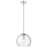 Amatruda 1 - Light Polished Nickel Shaded Pendant-801838612