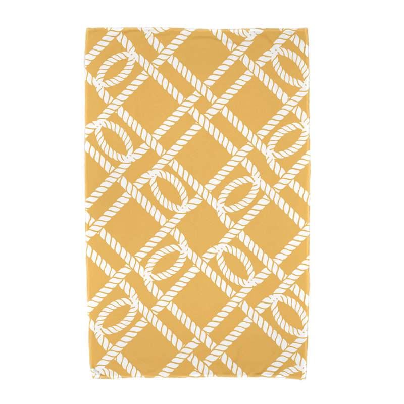 Serviette de plage Ludwig, Jaune