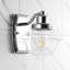  Tecumseh Iron/Glass schoolhouse LED Vanity Light-2002513094