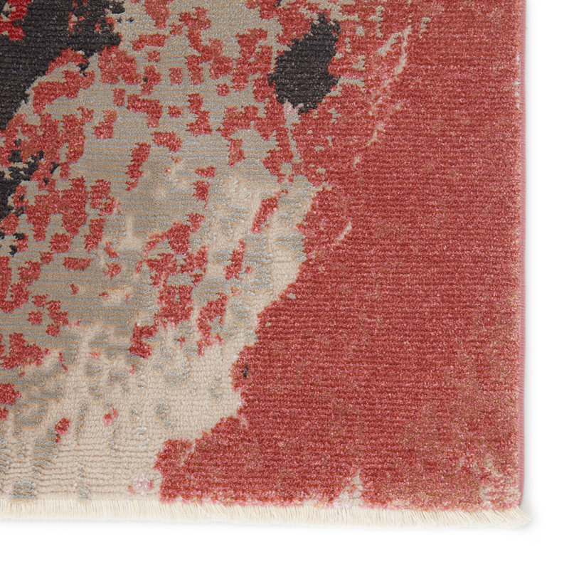 Abstract Indoor Rug, Rectangle 9'6" x 12'7"