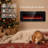 Ultra-Slim Electric Fireplace, Recessed & Wall Mounted Heater-1996336307