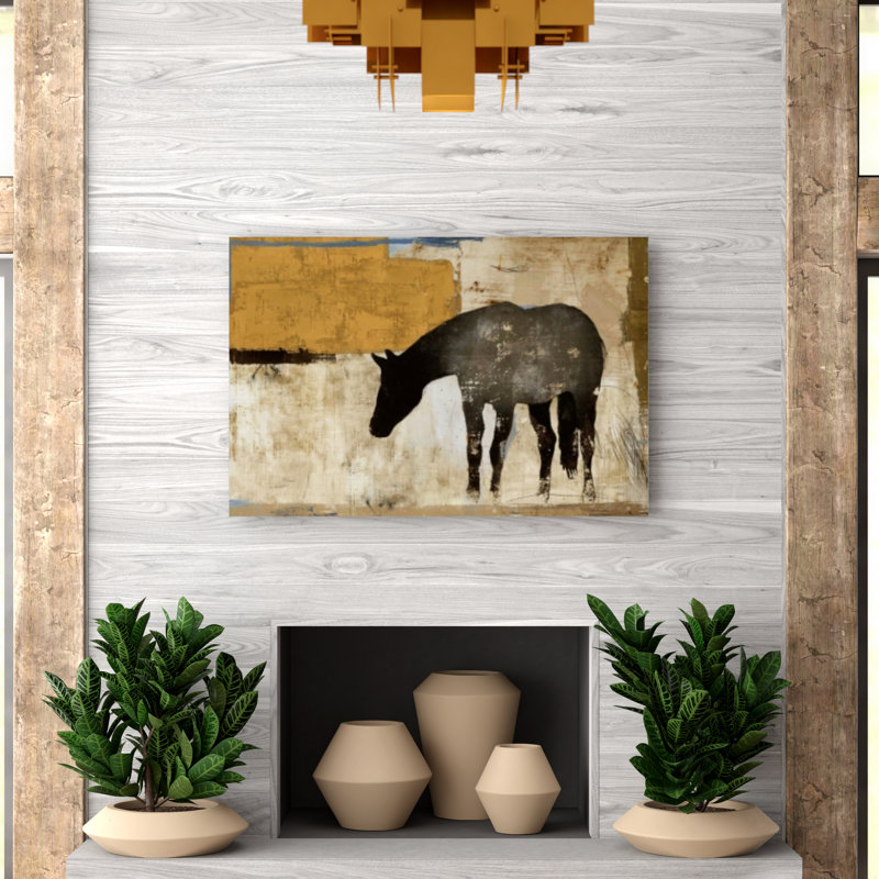Remix Painting by Chelsea Art Studio, 54" H x 81" W x 1.5" D, Glass Coat
