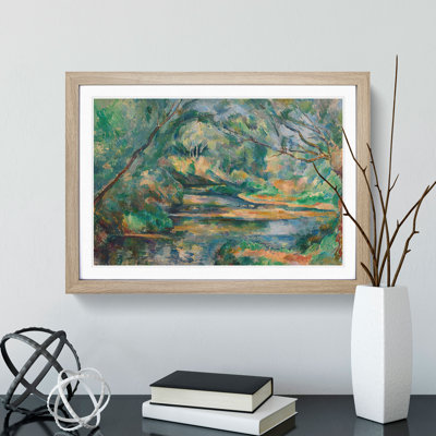 The Brook by Paul Cezanne - Picture Frame Painting