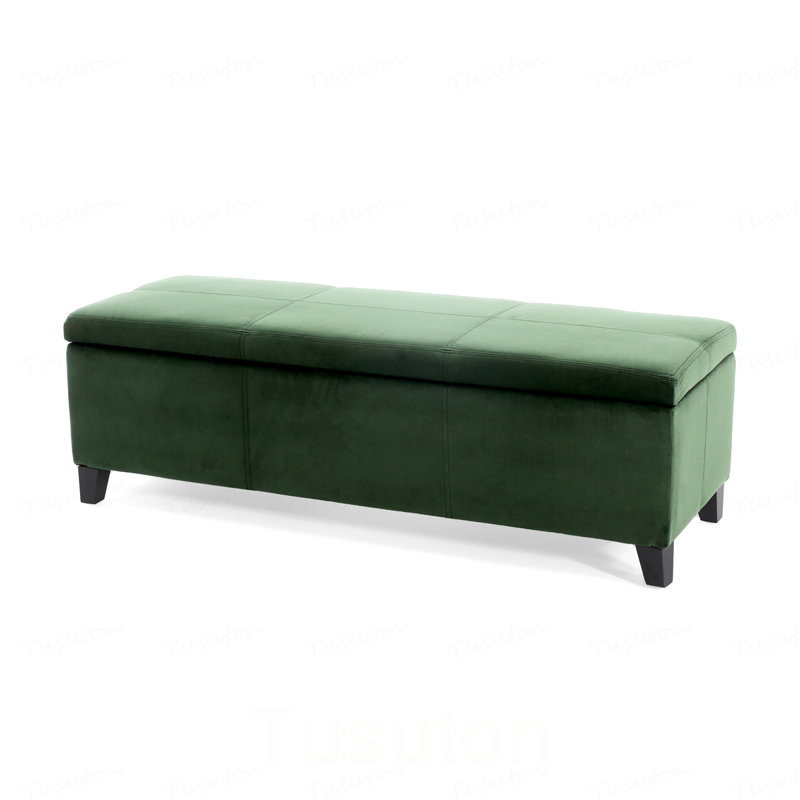 Banc de rangement avec repose-pieds d'intérieur Forest