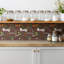 Kandace 30cm x 30cm PVC Mosaic Tile in Brown