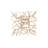 Vine Wall Tile, LG, Bleached