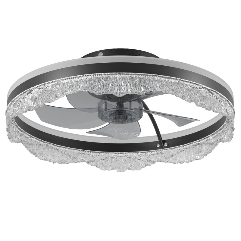 Ventilateur de plafond avec lumière encastrée Quiet, 20"