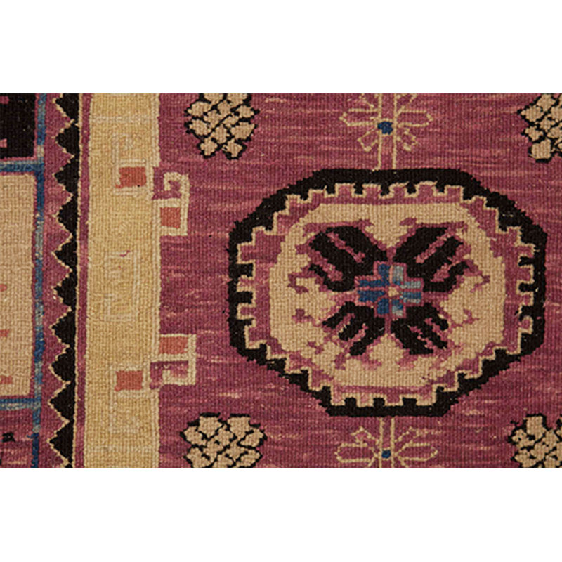 Hand-Knotted High-Quality Beige and Brown Area Rug