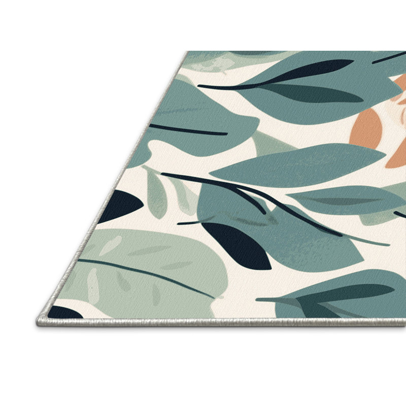 Sage Embrace Rug, Round 6'