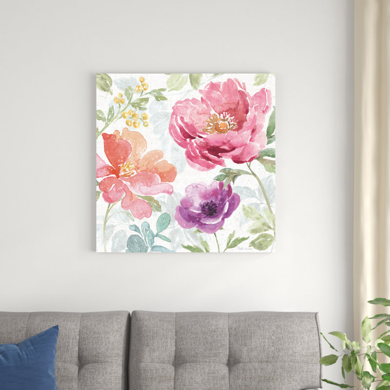 Printemps Bloom III, H 30 po x l 30 po