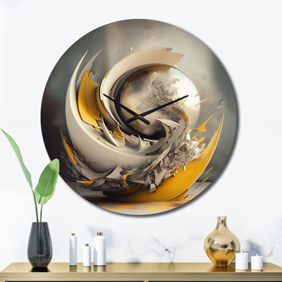 Metal Wall Clock