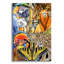  «Collage Rainforest Animals» par Tim Jeffs, art mural en verre acrylique, 16 po x 24 po-1572411903