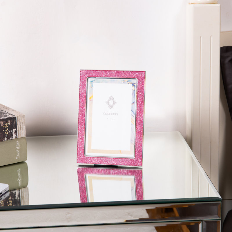 Wendi Pink Metal Picture Frame - Set of 6