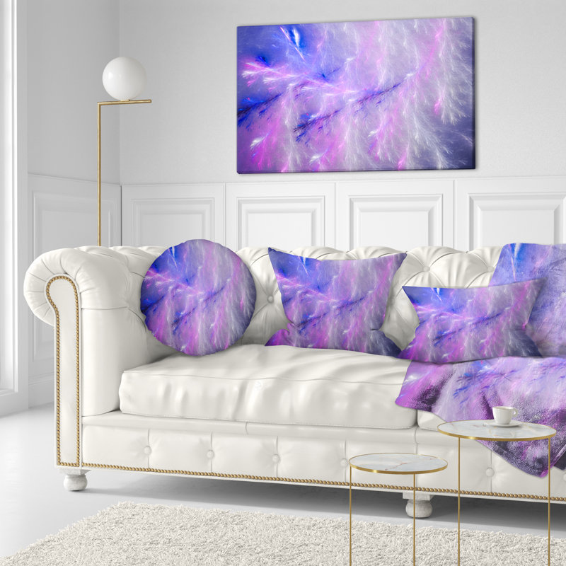 Coussin lombaire en ciel mystic abstract, Bleu