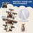 68" H Multi-Level Cat Tree-774930122