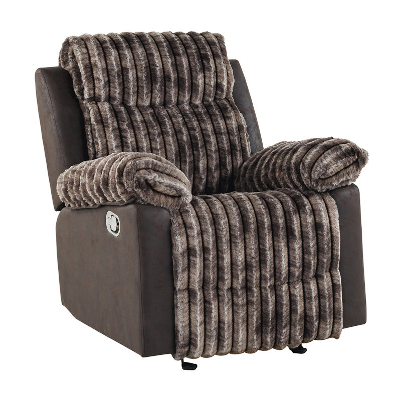 Bruni Brown Glider Recliner