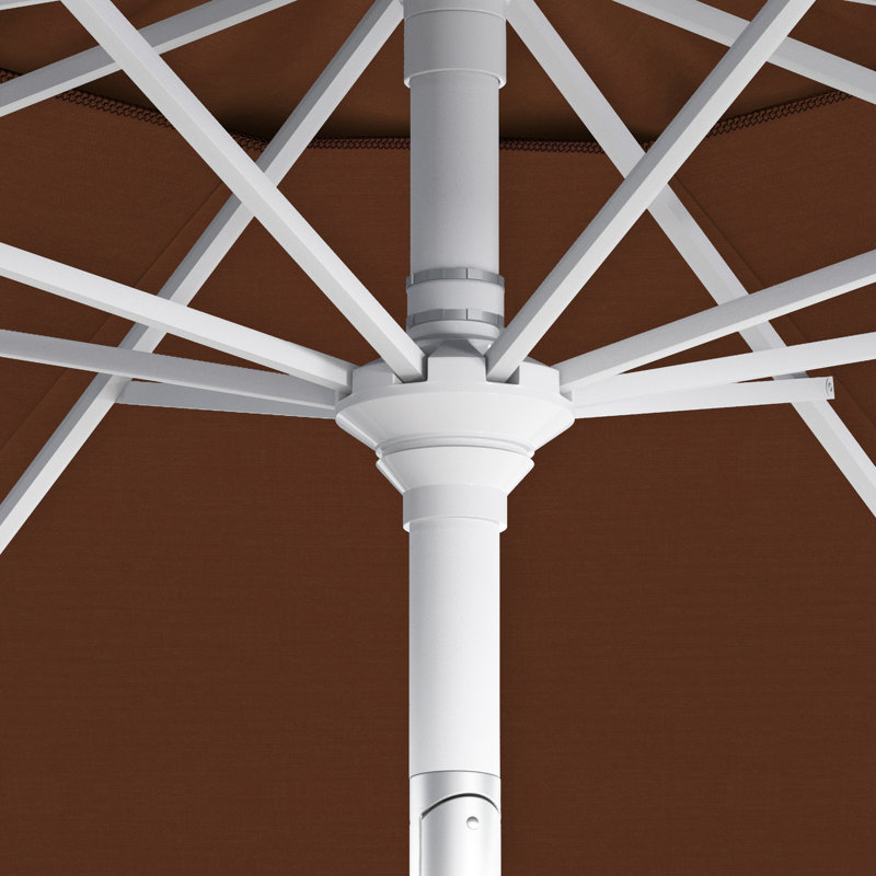 Dreyfuss 108'' Market Sunbrella® Umbrella, Canvas Terracotta Sunbrella® Canvas