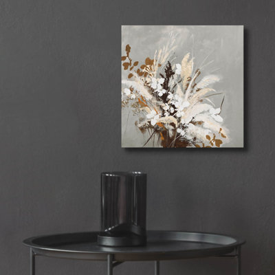  'Everlasting Bouquet' by Design Fabrikken Acrylic Glass Wall Art, 12" x 12"