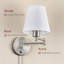 Applique à bras pivotant en acier-1063521004