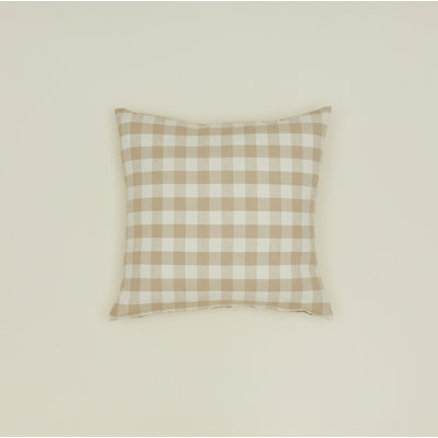 Essential Gingham Cotton Throw Pillow