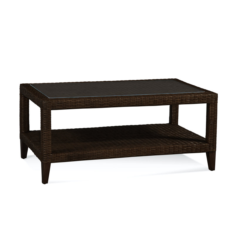 Long Beach 4 Legs Coffee Table with Storage, Coffee
