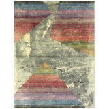 Wool And Silk Nepal One-of-a-Kind Rectangle 9' X 12' Area Rug
