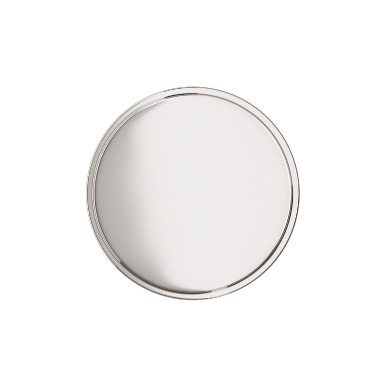 Poignée champignon 1 9/16 po de diamètre, Nickel poli