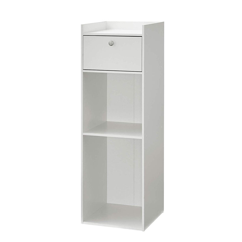 Yak About It Extra Tall Nightstand, White