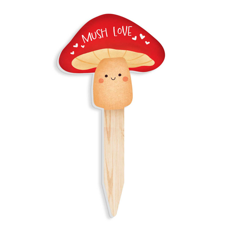 Piquet de jardin en forme de champignon Highland Home