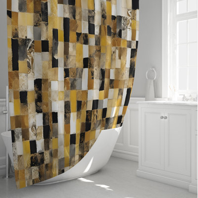 Jouvence Abstract Shower Curtain