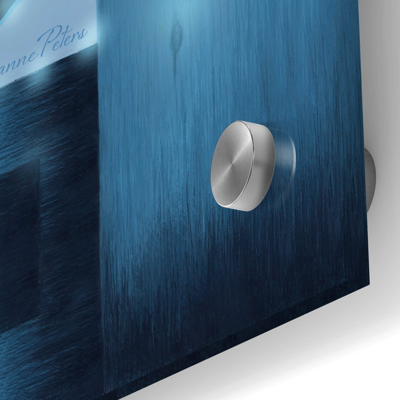 «Magic Winter Cabinet» par Art and a Little Magic, art mural en verre acrylique, H 36 po x l 36 po x P 0,2 po