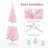 Pink  6FT Pencil Christmas Tree-811205421-811205420