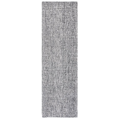 Rhawnie Striped Wool Hand Tufted Area Rug
