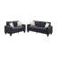 Ensemble de causeuse moderne 2 pièces, 4 coussins décoratifs-29209961