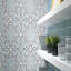 Monbleu Molenbek 8-in. Patterned Look Matte Porcelain Floor & Wall Tile