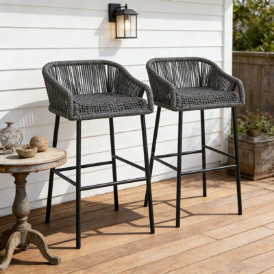 Tabouret de bar pour l'extérieur
