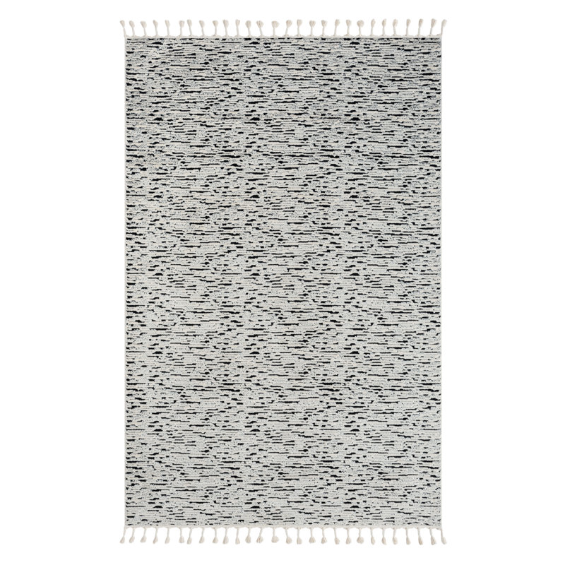 Spirit Tapis grey Rug, Rectangle 200 x 290cm