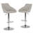 Marwin Swivel Upholstered Adjustable Height Counter Stool
