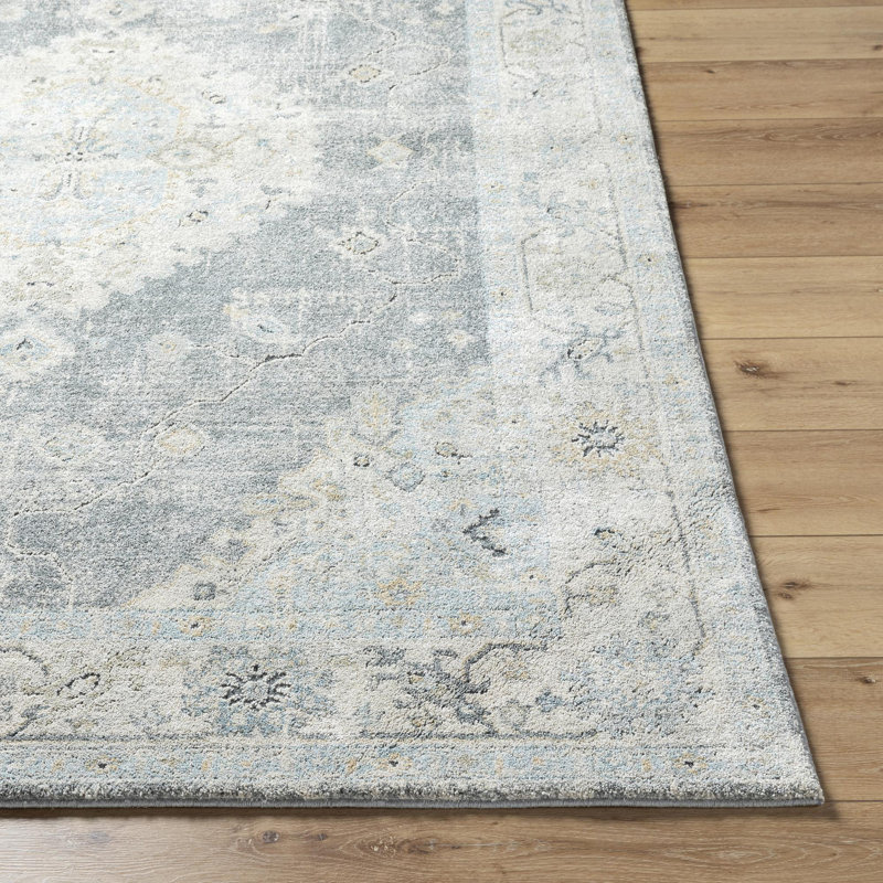 Tapis d'intérieur tissé à la machine Hengrove, Rectangle 5 pi 3 po x 7 pi