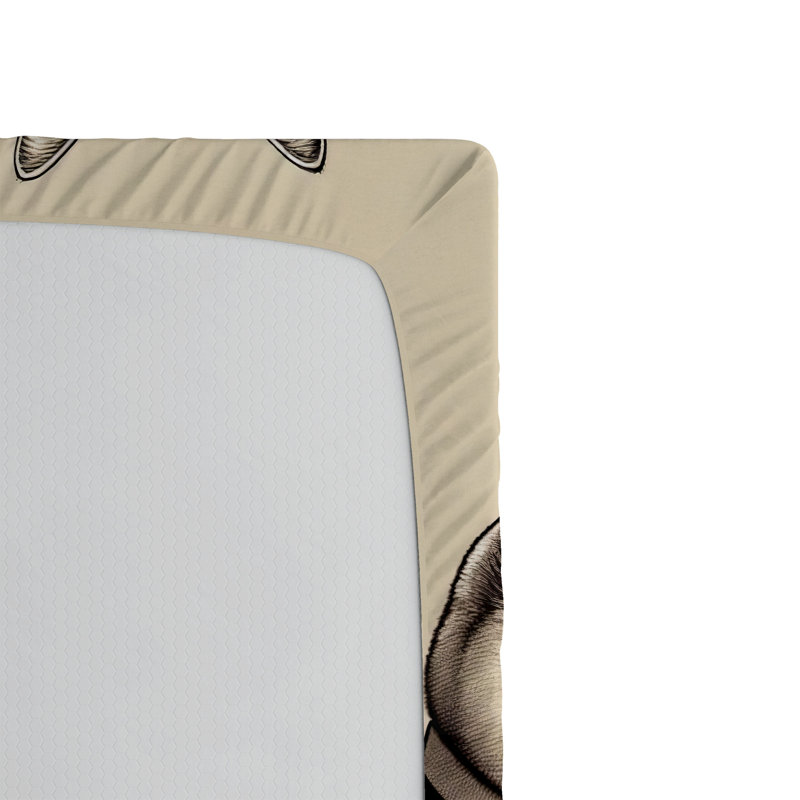 Microfiber Fitted Sheet, Twin