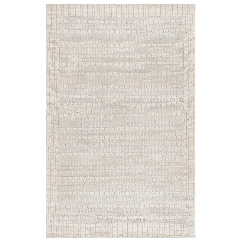 Natural Fiber 558 Jacquard Performance Striped Rug, Rectangle 3' x 5'