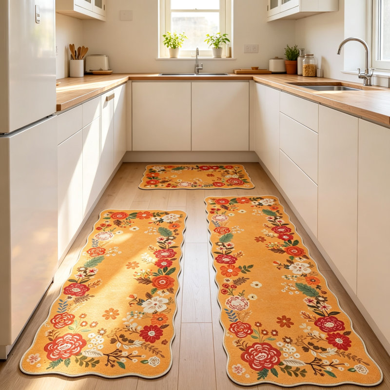 Tapis de cuisine Farmhouse, Orange