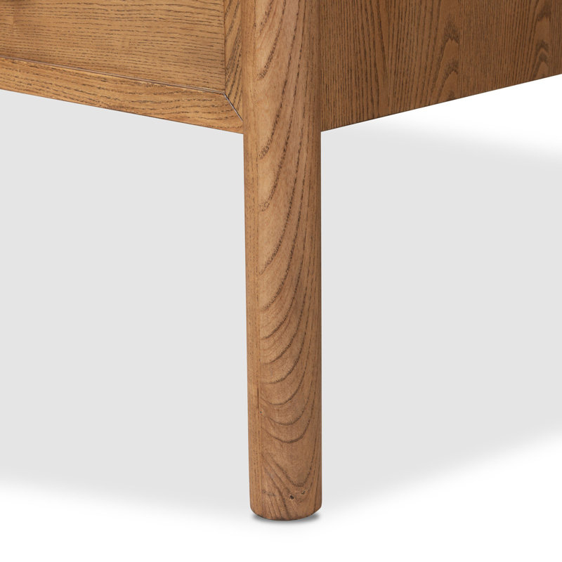 Salado 2 - Drawer Solid Wood Nightstand